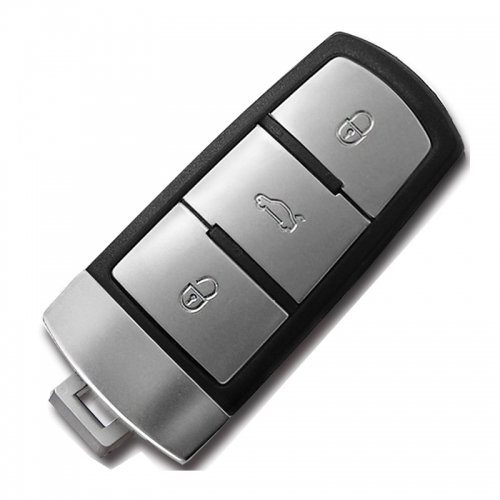 433MHz ASK 3 buttons blank auto remote key for  2004 - 2015 VW passat / passat CC