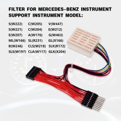 Filter for Mercedes-Benz instrument