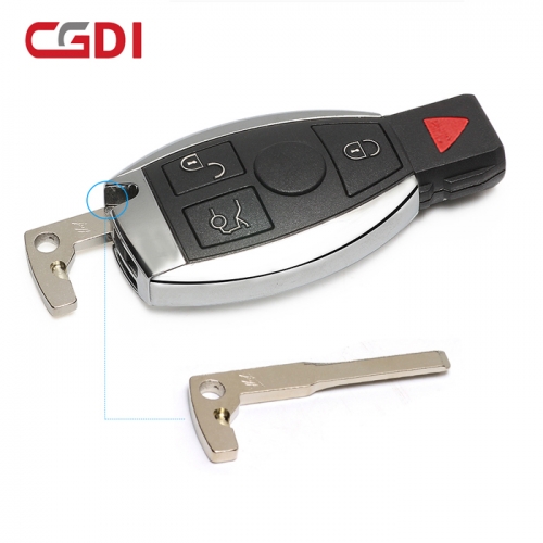 Smartkey für Mercedes Benz - 3 Tasten - Sprinter - 433 Mhz - Keyless Go -  A9079058606 - Original Produkt