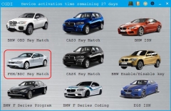 Autorización de coincidencia de clave FEM / BDC para programador clave CGDI Prog BMW MSV80