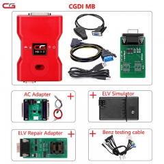 CGDI MB with Full Adapters including EIS Test Line + ELV Adapter + ELV Simulator + AC Adapter + New NEC Adapter Ship from US/EU