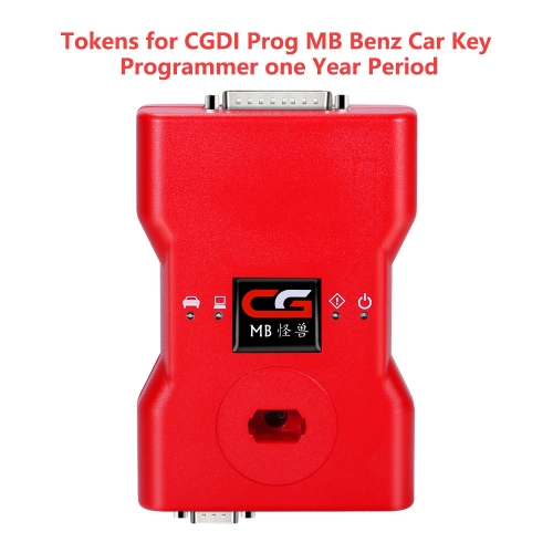 Service de jeton un an pour le programmeur de clé de voiture CGDI MB Benz