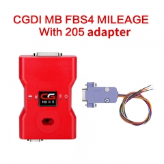 CGDI MB FBS4 Autorización de reparación de kilometraje Versión2 Obtenga gratis 205 Extienda la placa Vinculación a CGDI BMW / CG Pro / CG100 o tenga 2