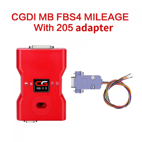 CGDI MB FBS4 Autorización de reparación de kilometraje Versión2 Obtenga gratis 205 Extienda la placa Vinculación a CGDI BMW / CG Pro / CG100 o tenga 2