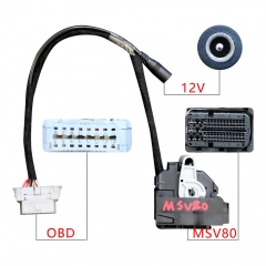 High Quality for BMW ISN DME Cable for MSV and MSD Works With Xhorse VVDI2 or CGDI for BMW