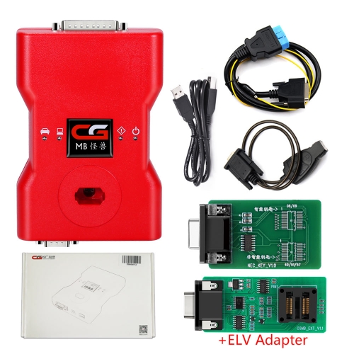 CGDI MB Benz Auto Key Programmer Support All Key Lost with ELV Repair Adapter