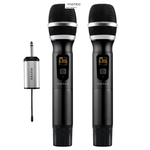 Hotec Dual Wireless Handheld Mic