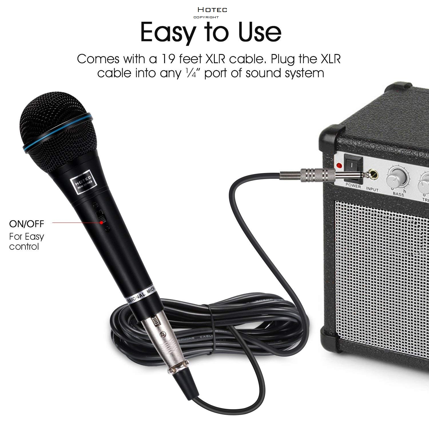 Hotec Dynamic Handheld Microphone