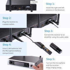 Hotec wireless microphone H-K26