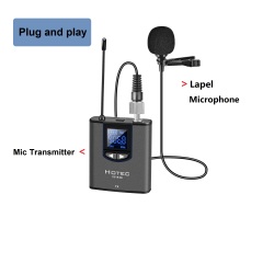HOTEC Replacement Lapel Microphone