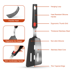 Hotec Flexible Silicone Spatula