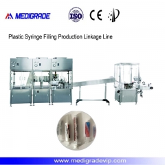 MDL-30-1NC Plastic Syringe Filling Production Linkage Line
