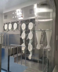 Containment granulation line with OEB4 level