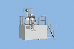 High shear wet type mixing granulator