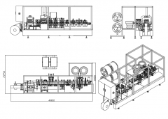 Non pvc iV bag forming,filling,and sealing