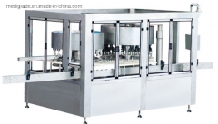 آلة تعبئة عالية الجودة للزجاجات الزجاجية ، خط تعبئة معقم لمحاليل الحقن الوريدية