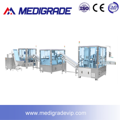 آلة تلويح قضيب وتسمية المحاقن المملوءة مسبقًا أوتوماتيكية عالية السرعة