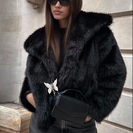 71F0865#Fur Coat