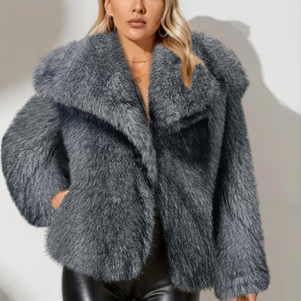 71F0865#Fur Coat
