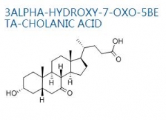 Best Price for Pharmaceutical Chemical 3alpha-Hydroxy-7-Oxo-5beta-Cholanic Acid CAS:4651-67-6