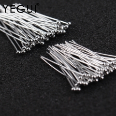 YEGUI M913,jewelry accessories,rhodium plated,copper metal,nickel free,needle,diy accessories,charms,jewelry making,25g/lot