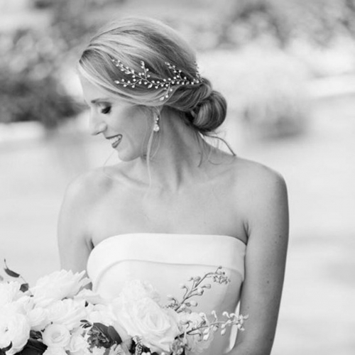 Unicra Bride Rhinestone Hair Vine Bridal Silver Hair Piece Crystal Headband Hair Amazon.com : Unicra Silver Wedding Crystal Flower Hair Vine  main image 2
