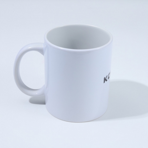 KOVSKY Simple White Ceramic Mug Mug Teacup Coffee Cup