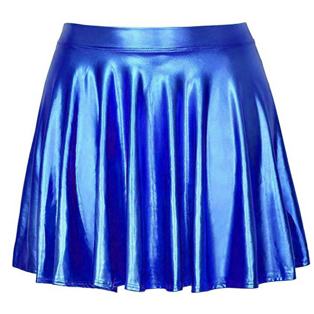 Victray Fashion Shiny Skirt Dance Pleated Skirts Party Sparkly Club ...