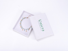 Unicra Seashell Anklets Namely Jewelry Chains Gold Blue Beaded Jewelry Chains for Women
