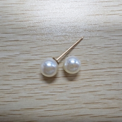 Aukmla Pearl Buttons No Sew Buttons Pearl Brooch Pins Fixed Pins No Tool Removable Reusable for Shirt Blouse Dress Sweater Shawl,for Women