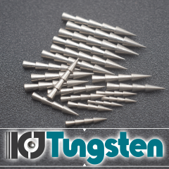 Tungsten bullet nail fishing sinker