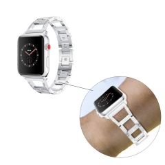 Stainless steel watch band luxury women wristband for apple