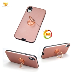 Hard armor case 360 circle aluminium cover for iphone XR