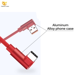 Metal bending charging cable data usb for iphone charger