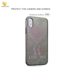 Heat Sensitive Thermal Mobile Phone Case For Iphone X