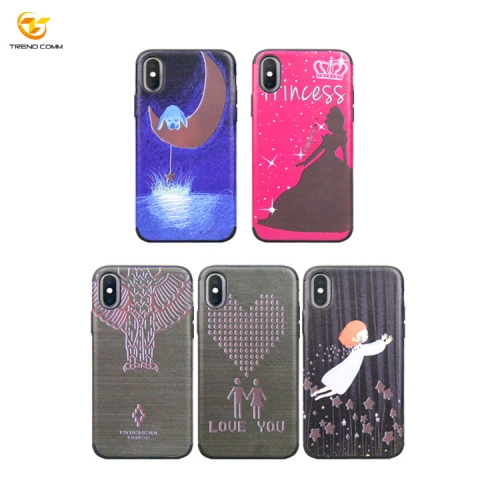 Heat Sensitive Thermal Mobile Phone Case For Iphone X
