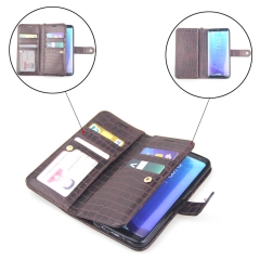 hot selling products stand wallet leather case for galaxy s8