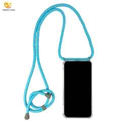 Acrylic Neck Phone Holder For iPhone 11 TPU Mobile Case Covers