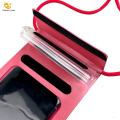 For iPhone 11 Clear Mobile Phone Cover Custom PVC Waterproof Card Case