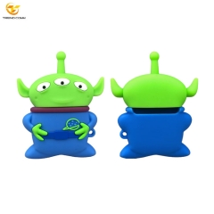 Flexible Silicone Earphone Headphone Cases Fashion Cartoon Cover For AirPods