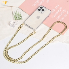 Universal Crossbody Necklace Strap Phone Case Strap Necklace Detachable Phone Metal Chain