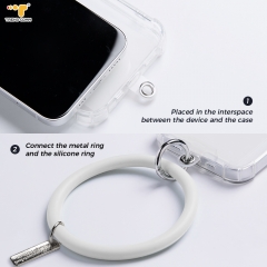 Hand Strap Holder Phone Case For iPhone 13 Pro Max With Ring Holder
