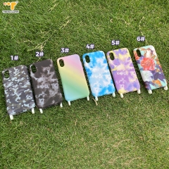Water Transfer Printing Phone Case Silicone S22 For iPhone Case 3D
