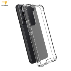 Clear Custom Protective Hard Mobile Cover 1mm Transparent TPU Acrylic Antishock Cell Phone Case