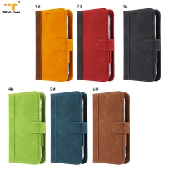 For iPhone Leather Case Magnetic Card Holder Men Women Sliding Luxury PU Designer Wallet Universal Phone Cases