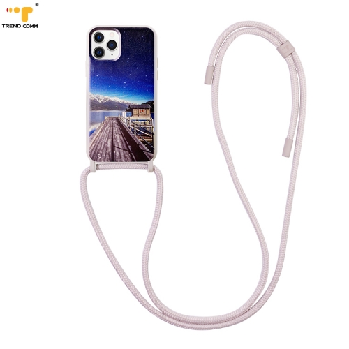 For iPhone 13 Pro Max with Detachable Lanyard, 2-in-1 Crossbody iPhone Cover with Drop Protection, Adjustable Rope.