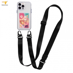 Supermarket Price Hot Selling Universal Adjustable Crossbody Nylon Mobile Cell detachable Lanyard For phone neck strap