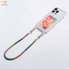 Beauty luxurious custom chain diamond DIY Wholesale Customised Strap Phone Case For iPhone 11 12 13 Series