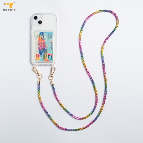 Beauty luxurious custom chain diamond DIY Wholesale Customised Strap Phone Case For iPhone 11 12 13 Series