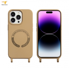 Shockproof phone case with cross the body strap for iphone case for crossbody lanyard strap connectors